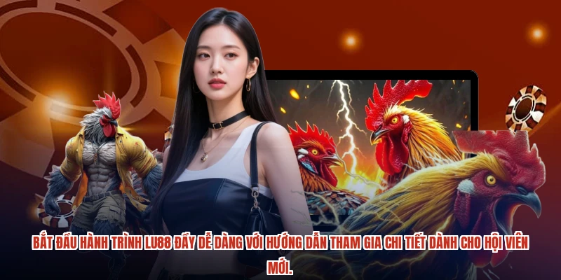 Bắt đầu hành trình LU88 đầy dễ dàng với hướng dẫn tham gia chi tiết dành cho hội viên mới.