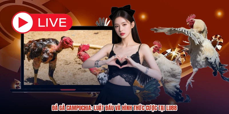 Đá Gà Campuchia: Luật Đấu và Hình Thức Cược Tại LU88