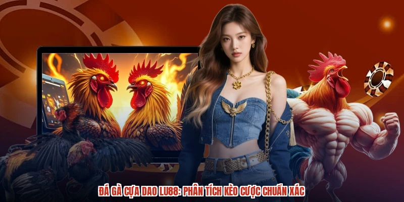 Đá Gà Cựa Dao LU88: Phân Tích Kèo Cược Chuẩn Xác