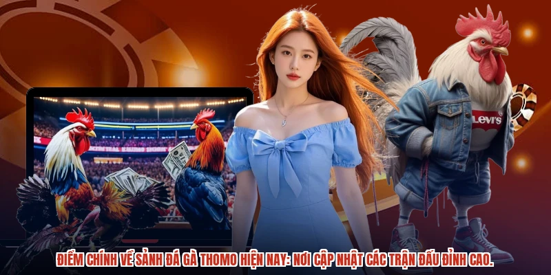 Điểm chính về sảnh Đá gà Thomo hiện nay: Nơi cập nhật các trận đấu đỉnh cao.